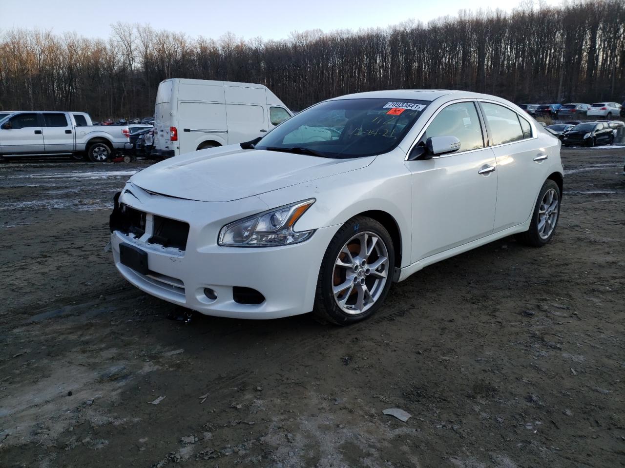Photo 2 from auction – 2014 NISSAN MAXIMA S with VIN 1N4AA5AP0EC469305