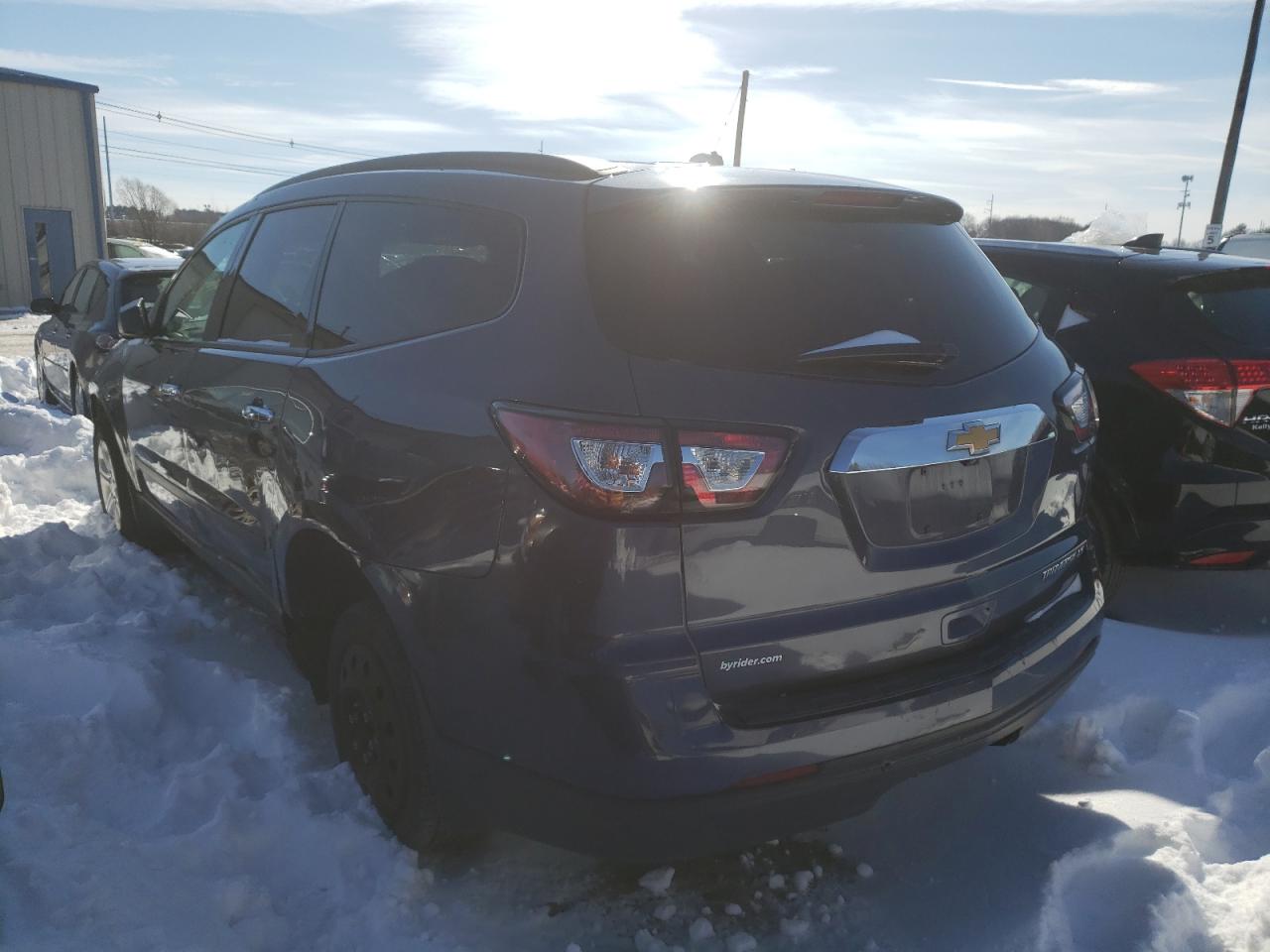 Photo 3 from auction – 2013 CHEVROLET TRAVERSE L with VIN 1GNKRFEDXDJ244923