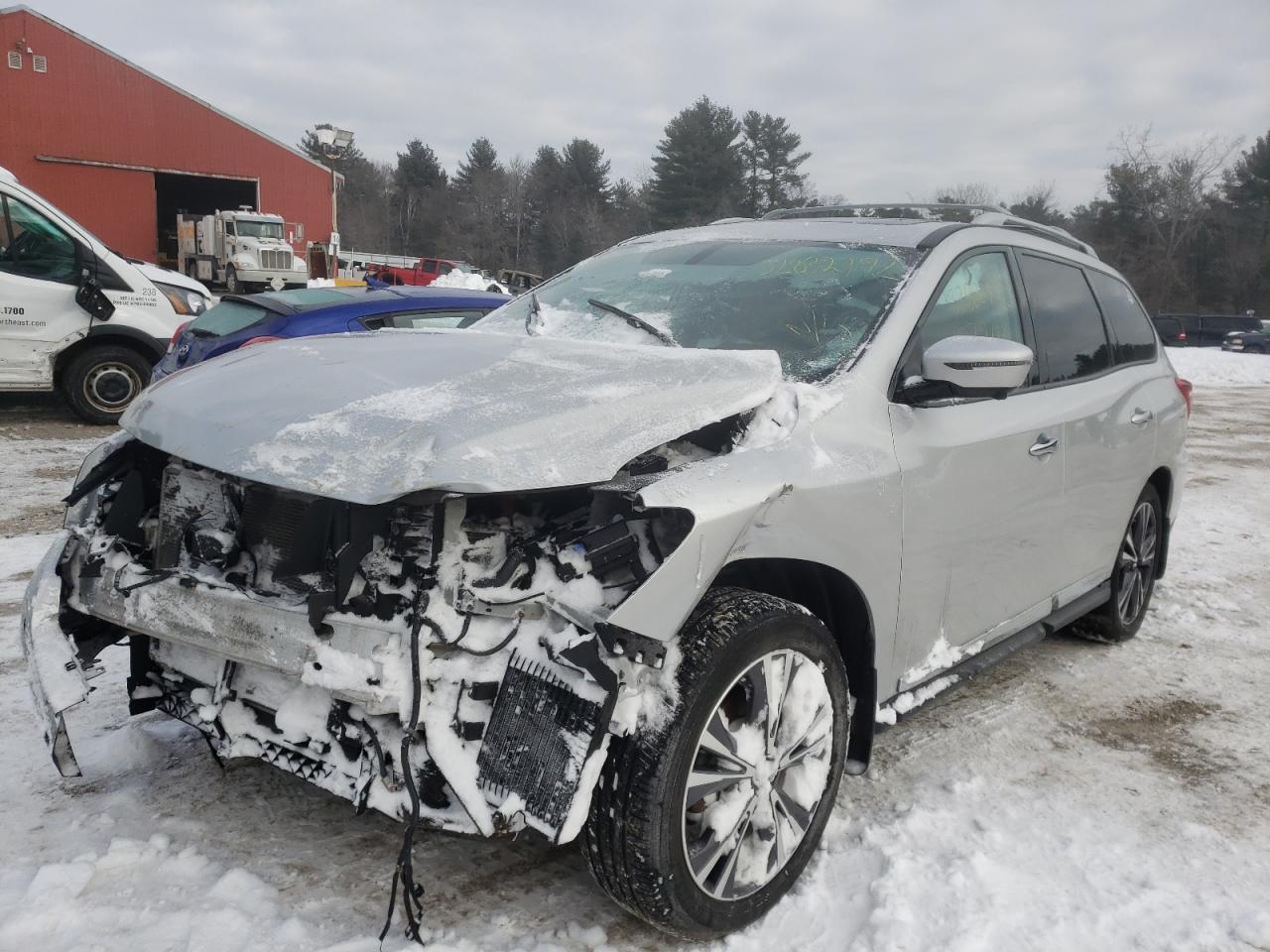 Photo 2 from auction – 2017 NISSAN PATHFINDER with VIN 5N1DR2MM7HC610502