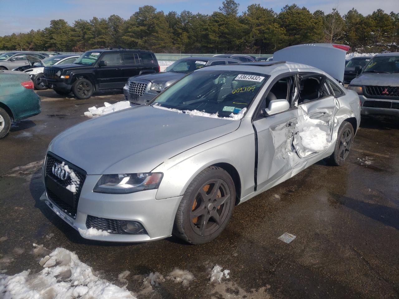 Photo 2 from auction – 2012 AUDI A4 PREMIUM with VIN WAUDFAFL0CN001709