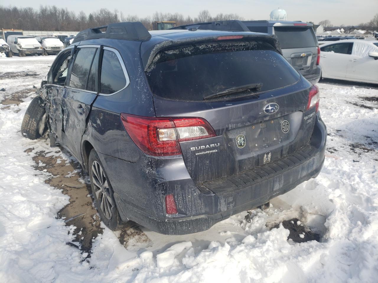Photo 3 from auction – 2015 SUBARU OUTBACK 3. with VIN 4S4BSENC7F3303606