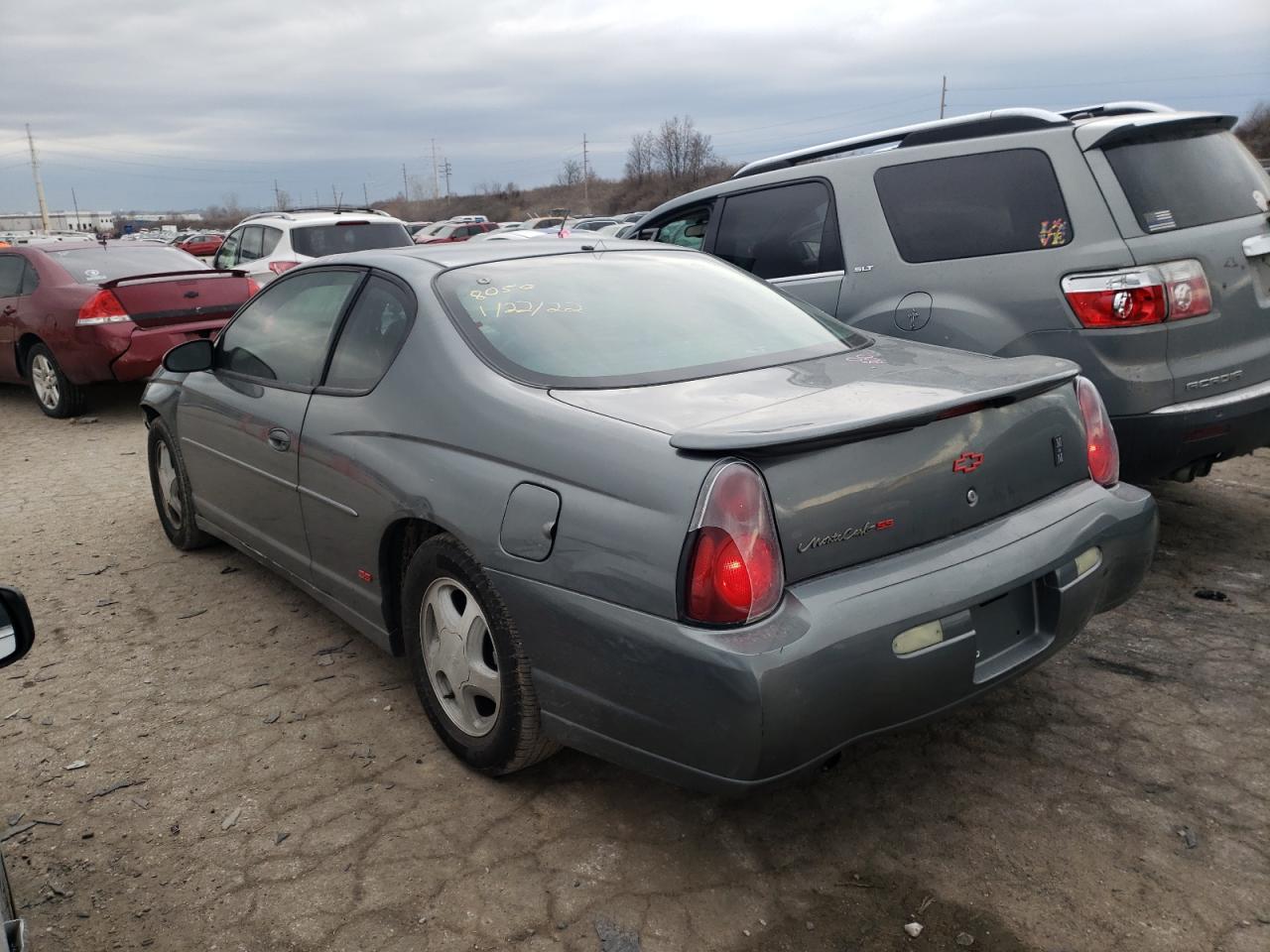 Photo 3 from auction – 2004 CHEVROLET MONTE CARL with VIN 2G1WX12K249298050