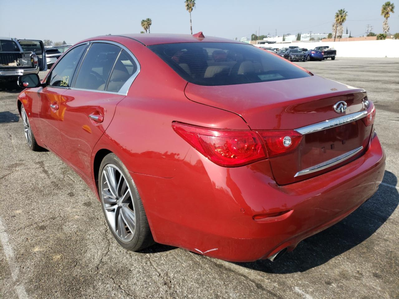 Photo 3 from auction – 2014 INFINITI Q50 BASE with VIN JN1BV7AP5EM689924