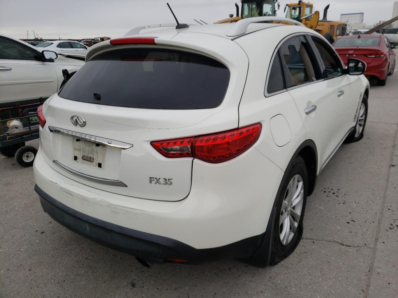 Photo 4 from auction – 2009 INFINITI FX35 with VIN JNRAS18U69M103330