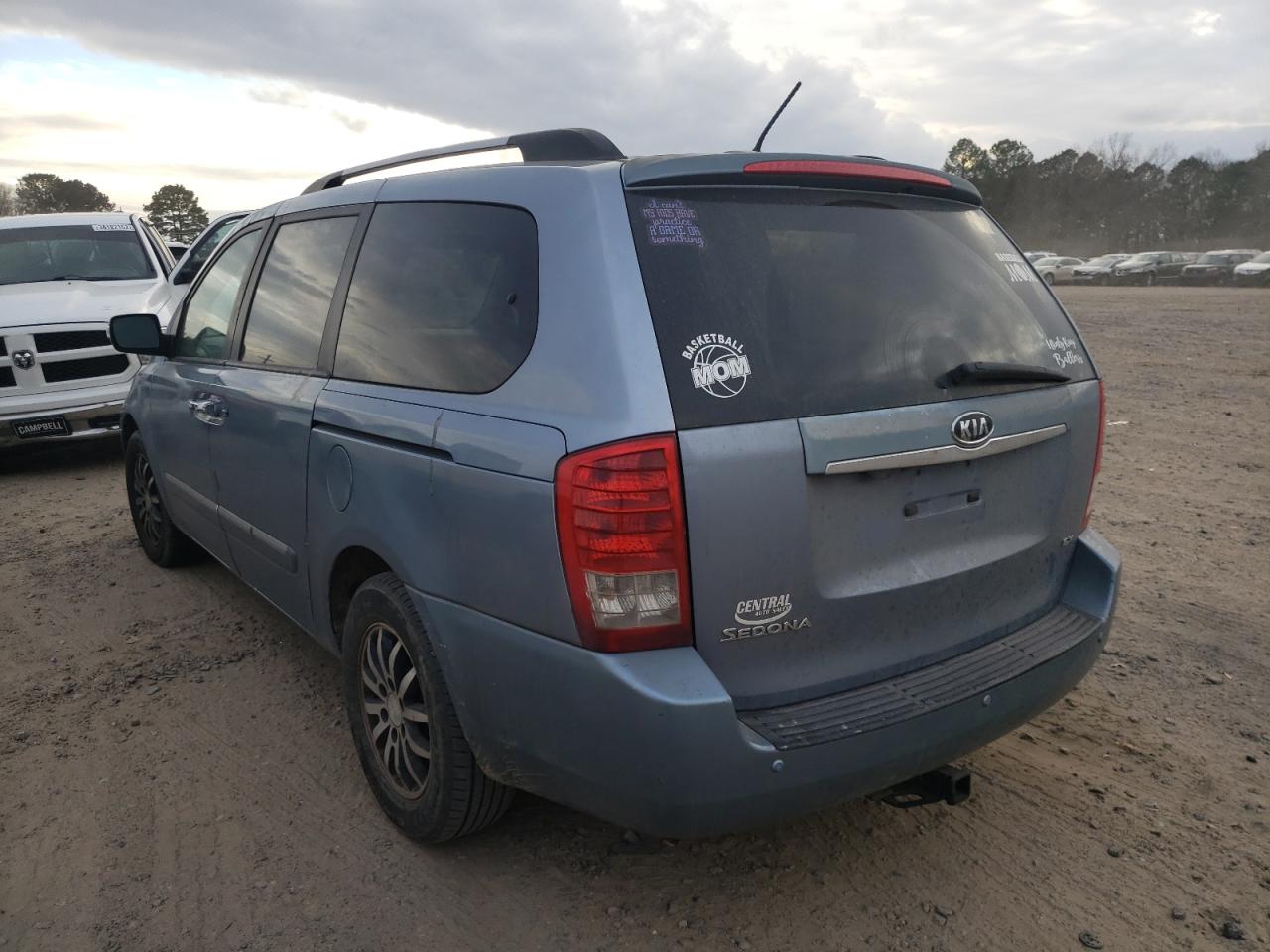 Photo 3 from auction – 2012 KIA SEDONA EX with VIN KNDMH4C75C6504572
