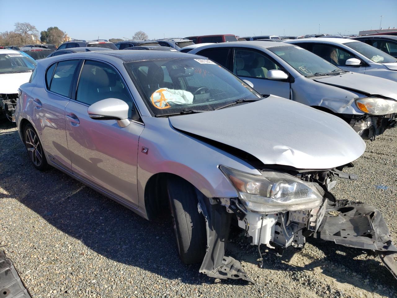 LEXUS CT 200 2015 with VIN JTHKD5BH9F2247140 - Photo from auction