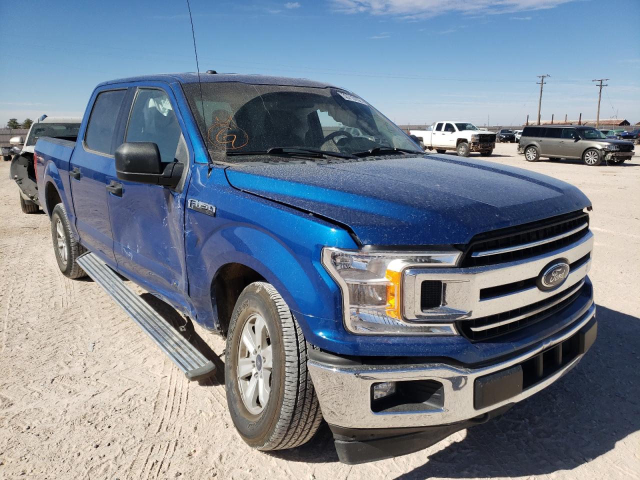 FORD F150 SUPER 2018 with VIN 1FTEW1EG9JKC28441 - Photo from auction