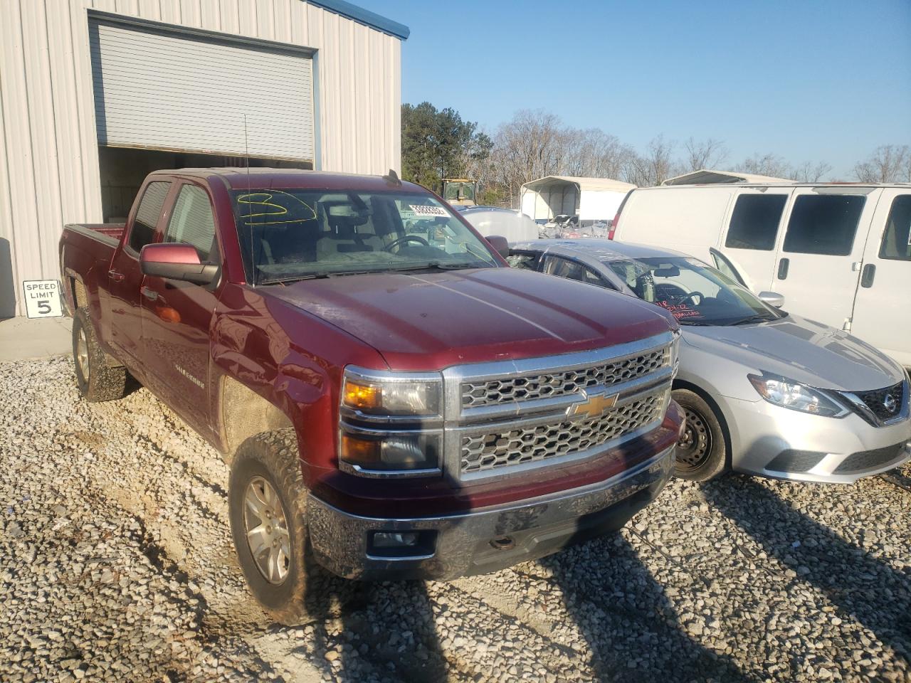 Photo 1 from auction – 2015 CHEVROLET SILVERADO with VIN 1GCVKREC9FZ243933