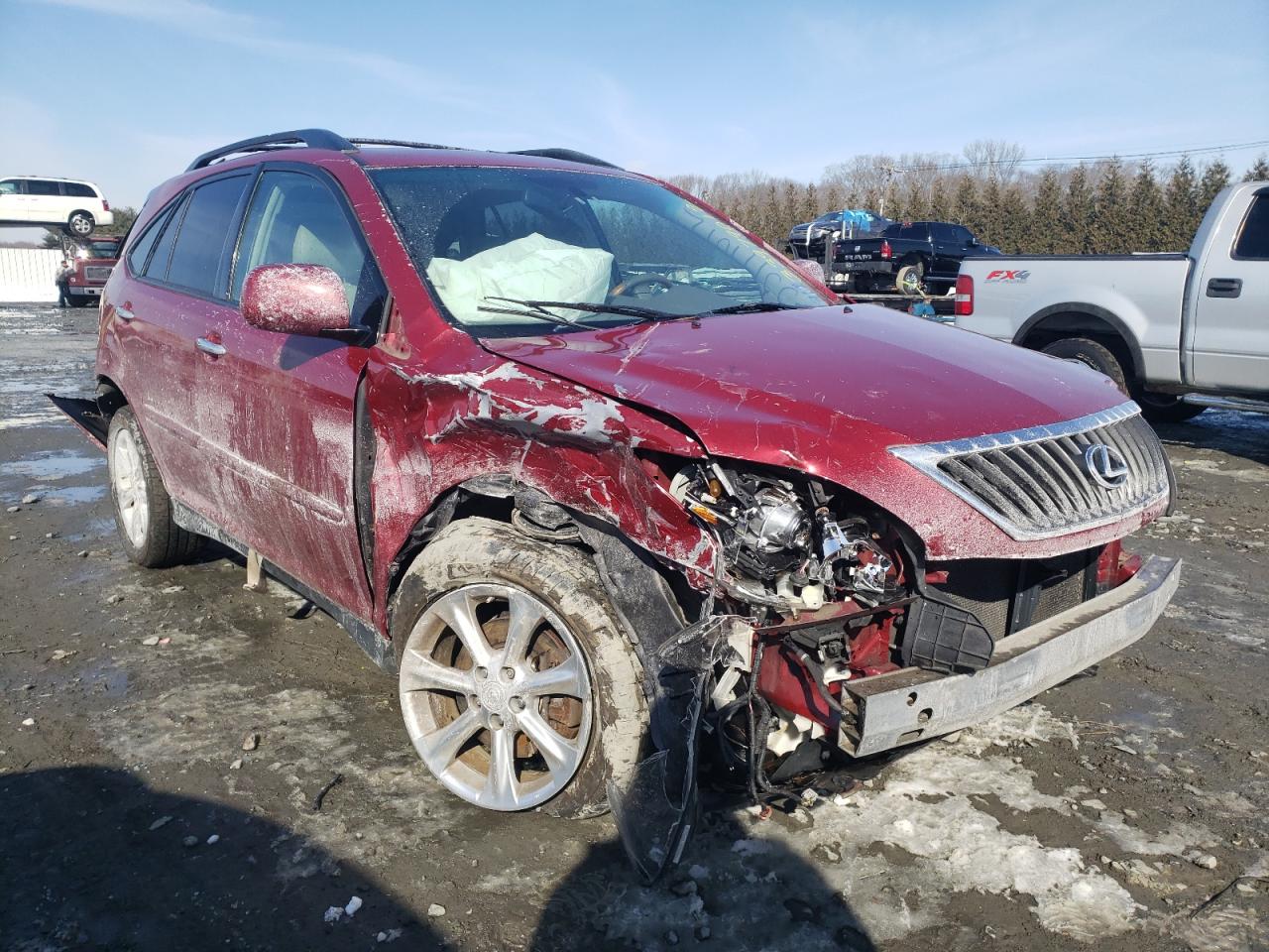 LEXUS RX 350 2009 with VIN 2T2HK31U69C103731 - Photo from auction