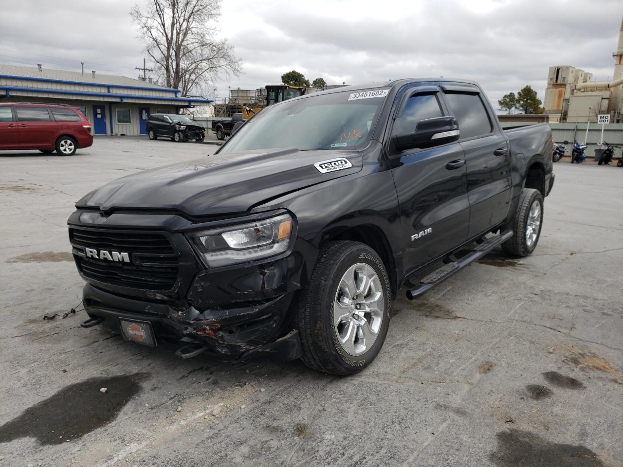 Photo 2 from auction – 2020 RAM 1500 BIG H with VIN 1C6SRFFTXLN316328
