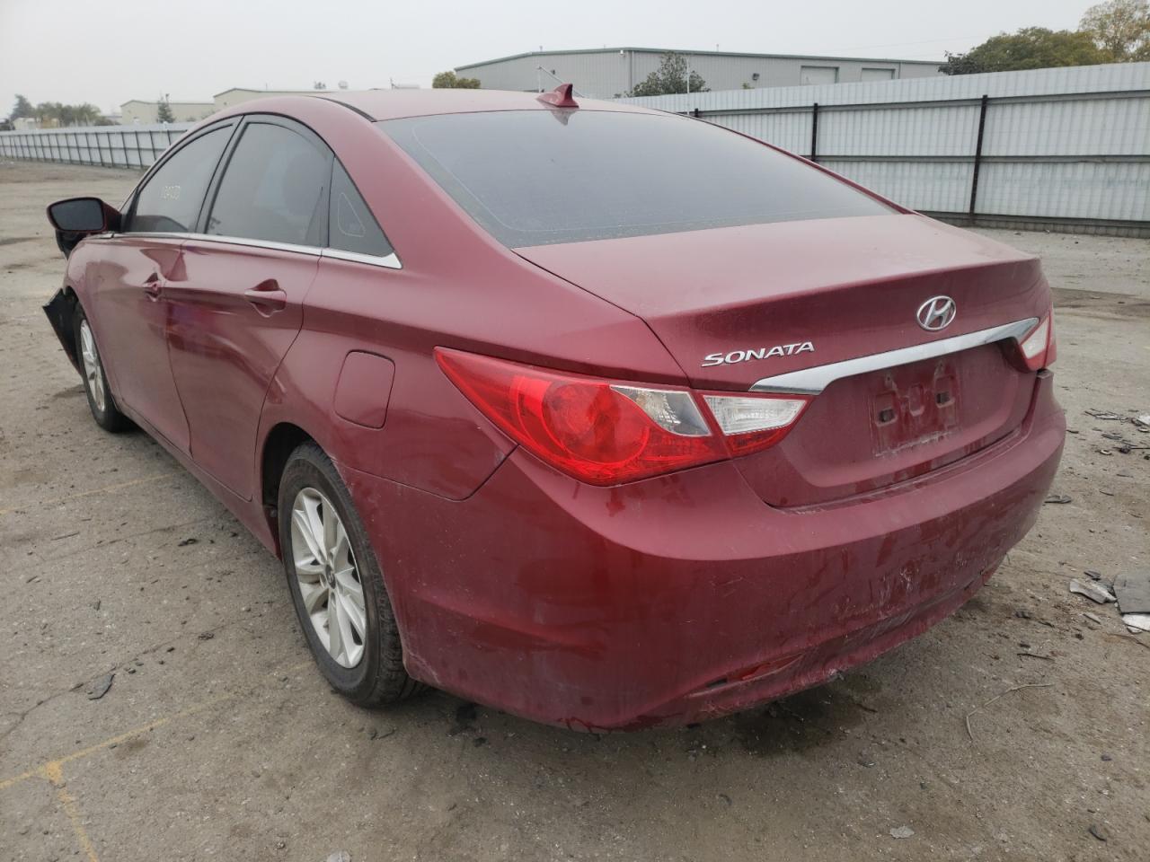 Photo 3 from auction – 2012 HYUNDAI SONATA GLS with VIN 5NPEB4AC6CH461260