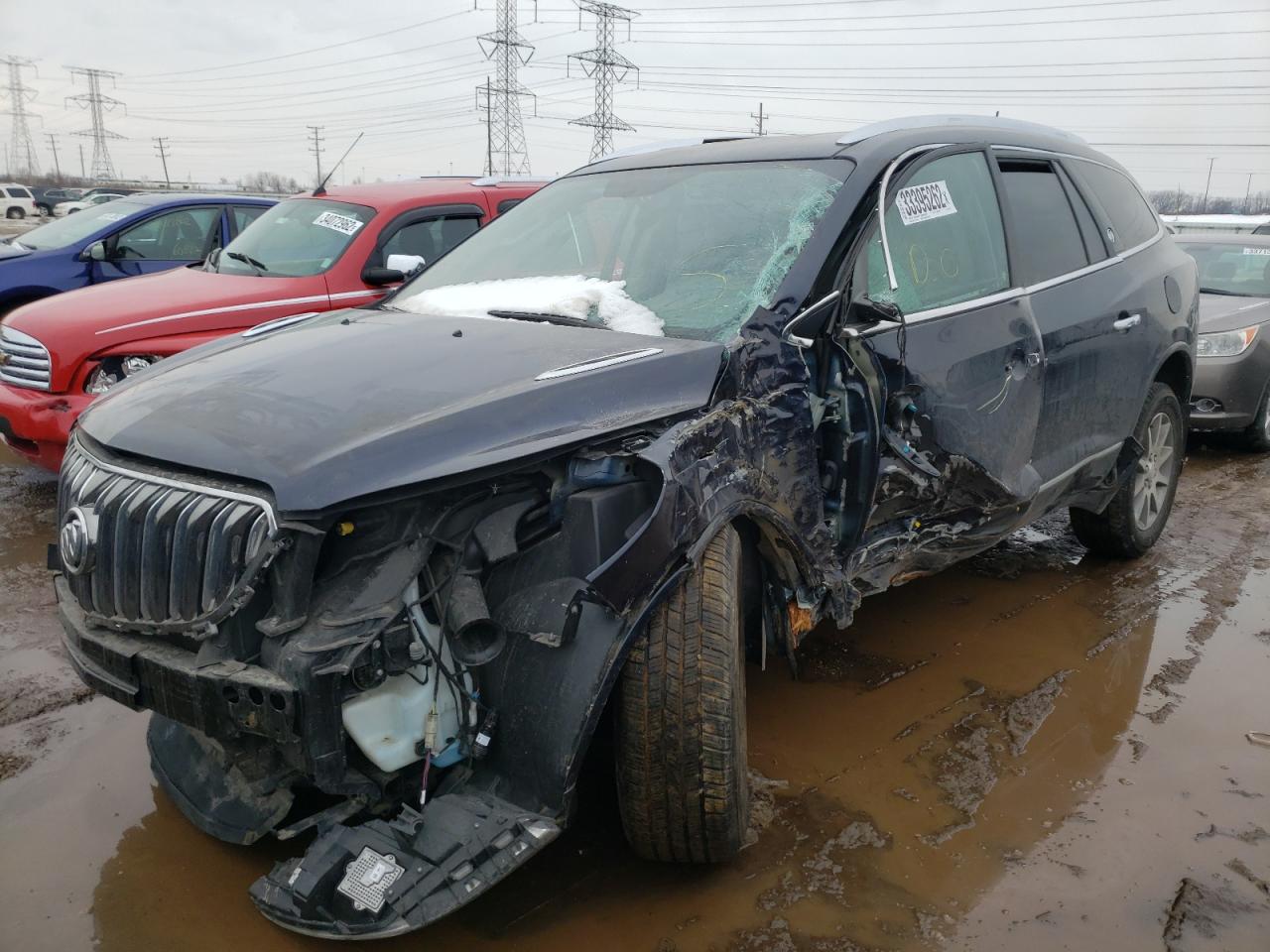 Photo 2 from auction – 2017 BUICK ENCLAVE with VIN 5GAKRBKD9HJ310441