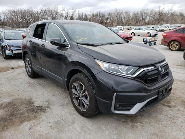 HONDA CR-V EX 2021 with VIN 7FARW2H54ME013282 - Photo from auction