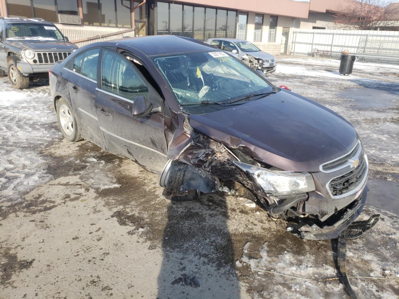 CHEVROLET CRUZE LT 2015 with VIN 1G1PC5SB5F7216744 - Photo from auction