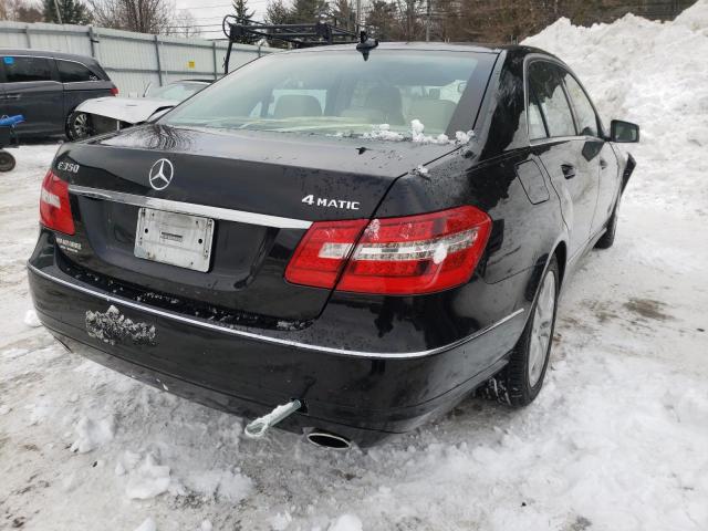 Photo 4 from auction – 2011 MERCEDES-BENZ E 350 4MAT with VIN WDDHF8HB4BA452087