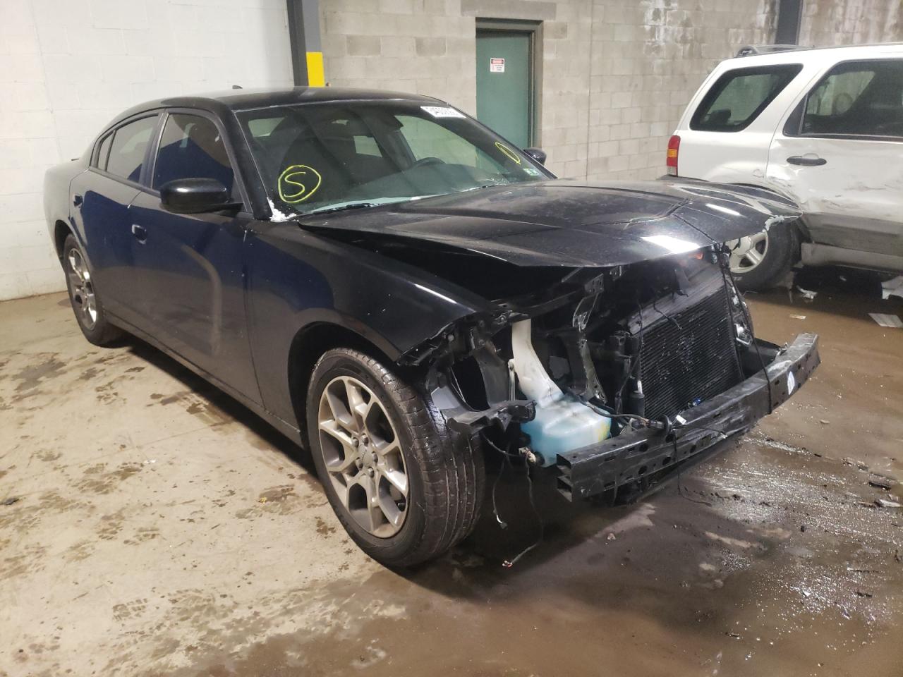 DODGE CHARGER SX 2017 with VIN 2C3CDXJG2HH584399 - Photo from auction