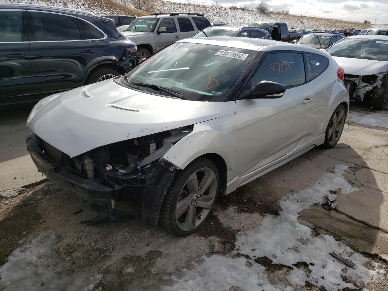 Photo 2 from auction – 2013 HYUNDAI VELOSTER T with VIN KMHTC6AE6DU106299