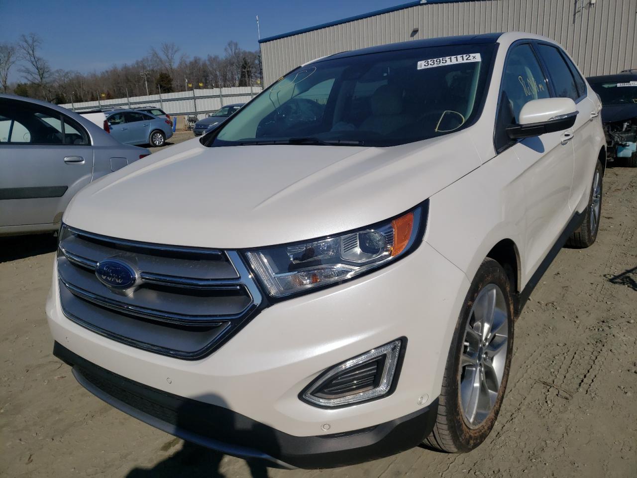 Photo 2 from auction – 2015 FORD EDGE TITAN with VIN 2FMPK3K83FBC24802