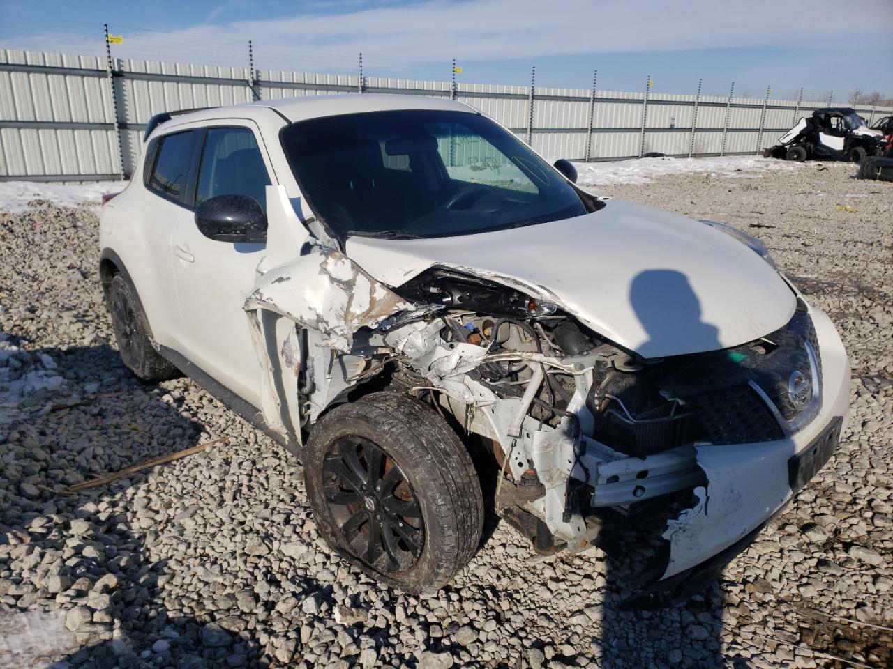 NISSAN JUKE S 2014 with VIN JN8AF5MR7ET356383 - Photo from auction