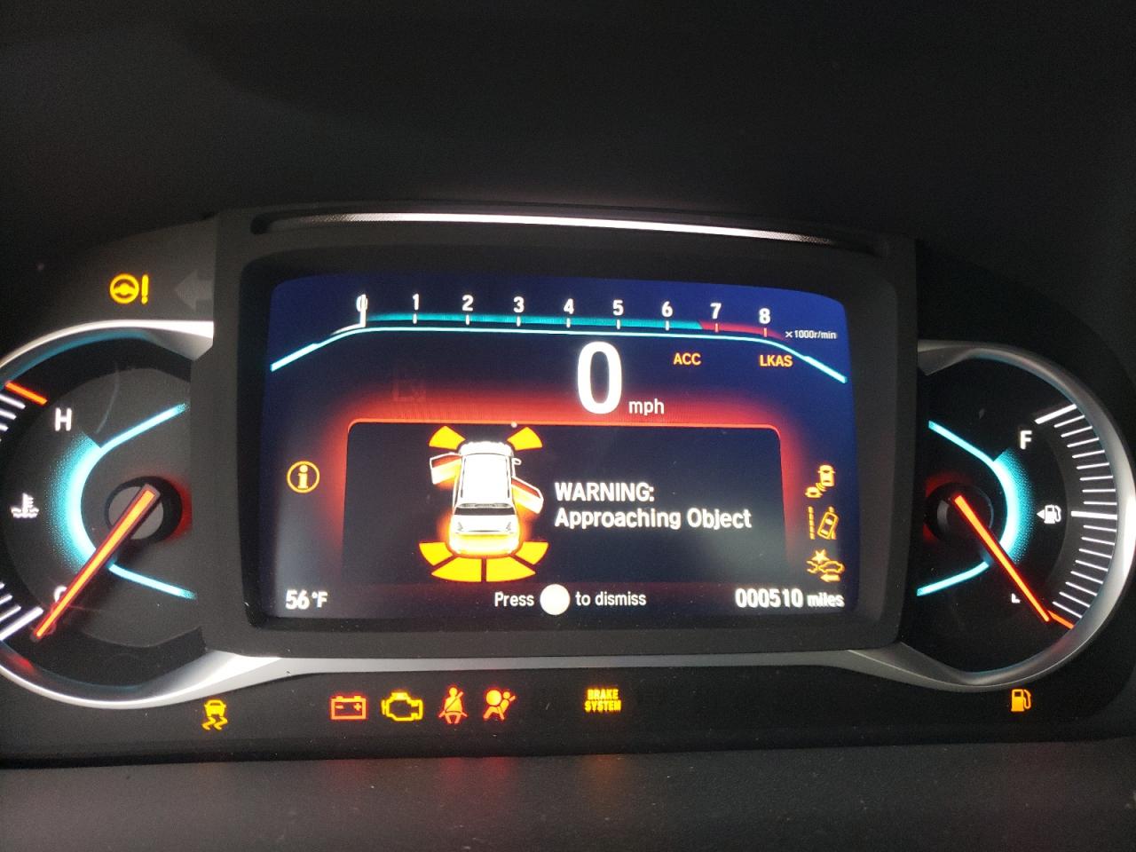 Photo 8 from auction – 2021 HONDA PILOT TOUR with VIN 5FNYF5H69MB015174