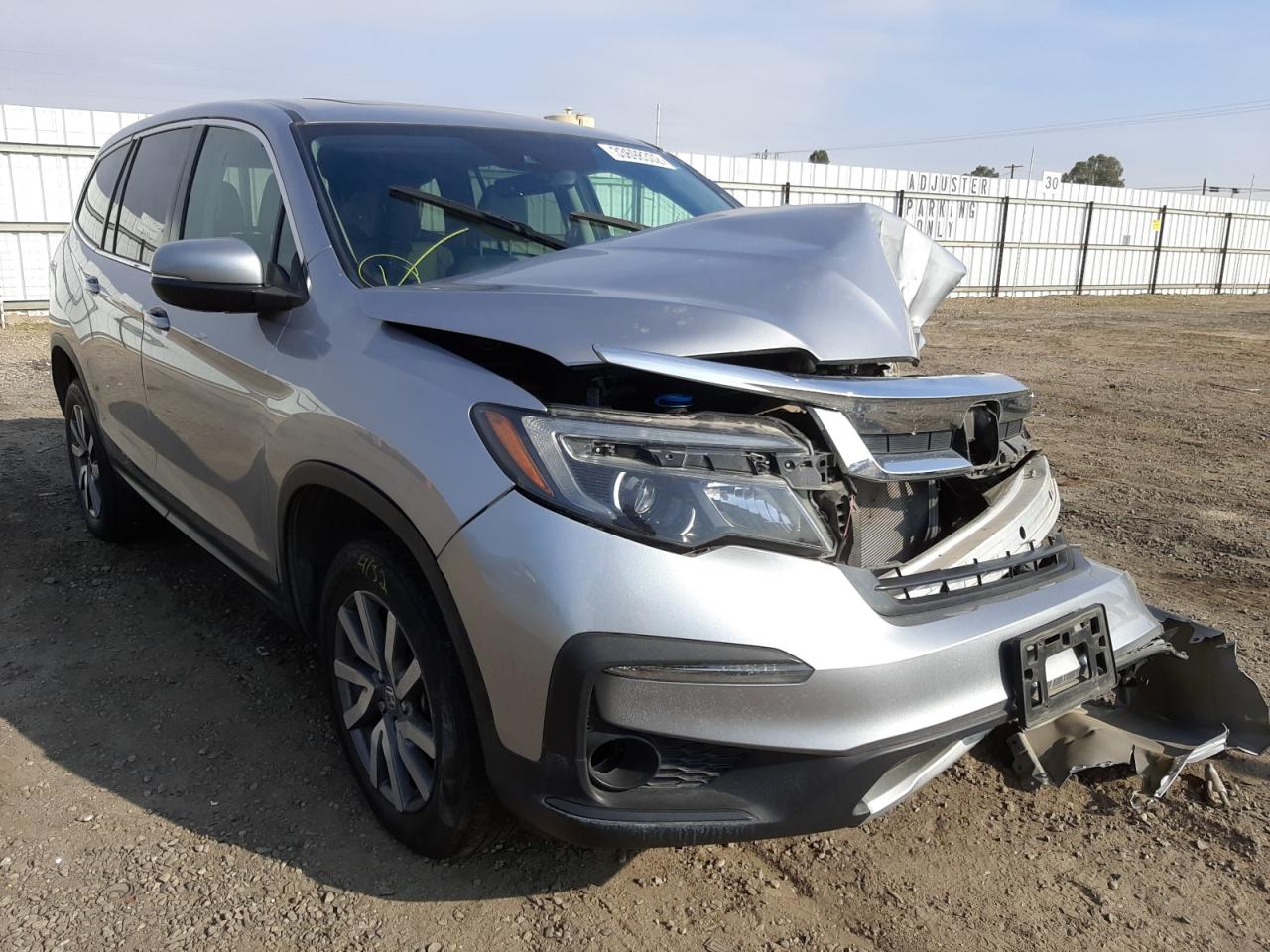 Photo 1 from auction – 2019 HONDA PILOT EXL with VIN 5FNYF6H44KB088275