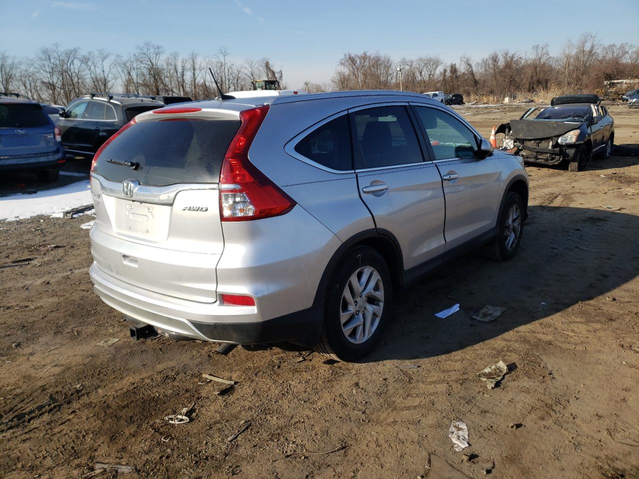 Photo 4 from auction – 2016 HONDA CR-V EXL with VIN 2HKRM4H73GH647302