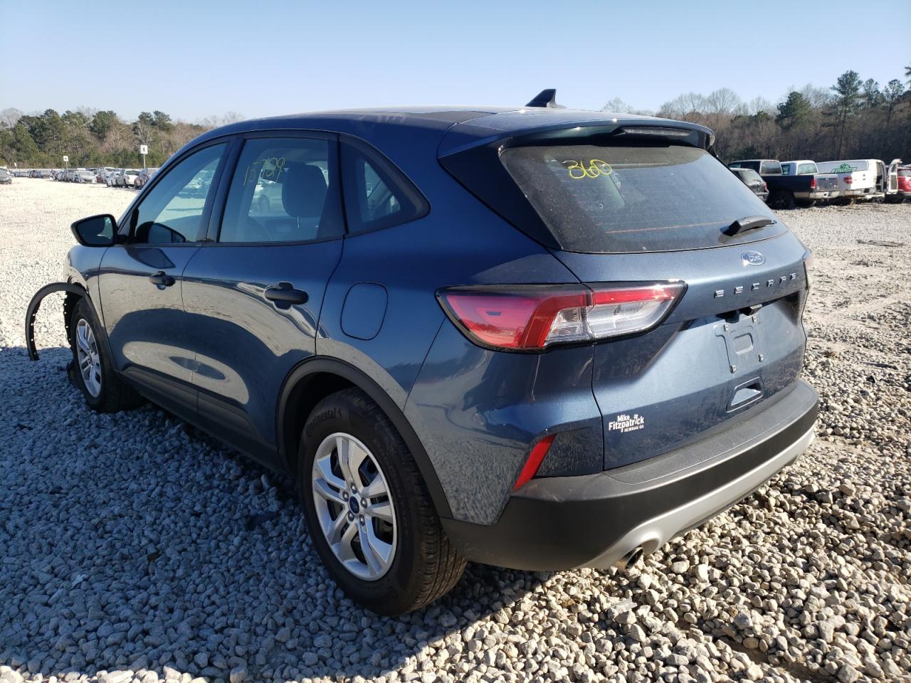 Photo 3 from auction – 2020 FORD ESCAPE S with VIN 1FMCU0F64LUC78731