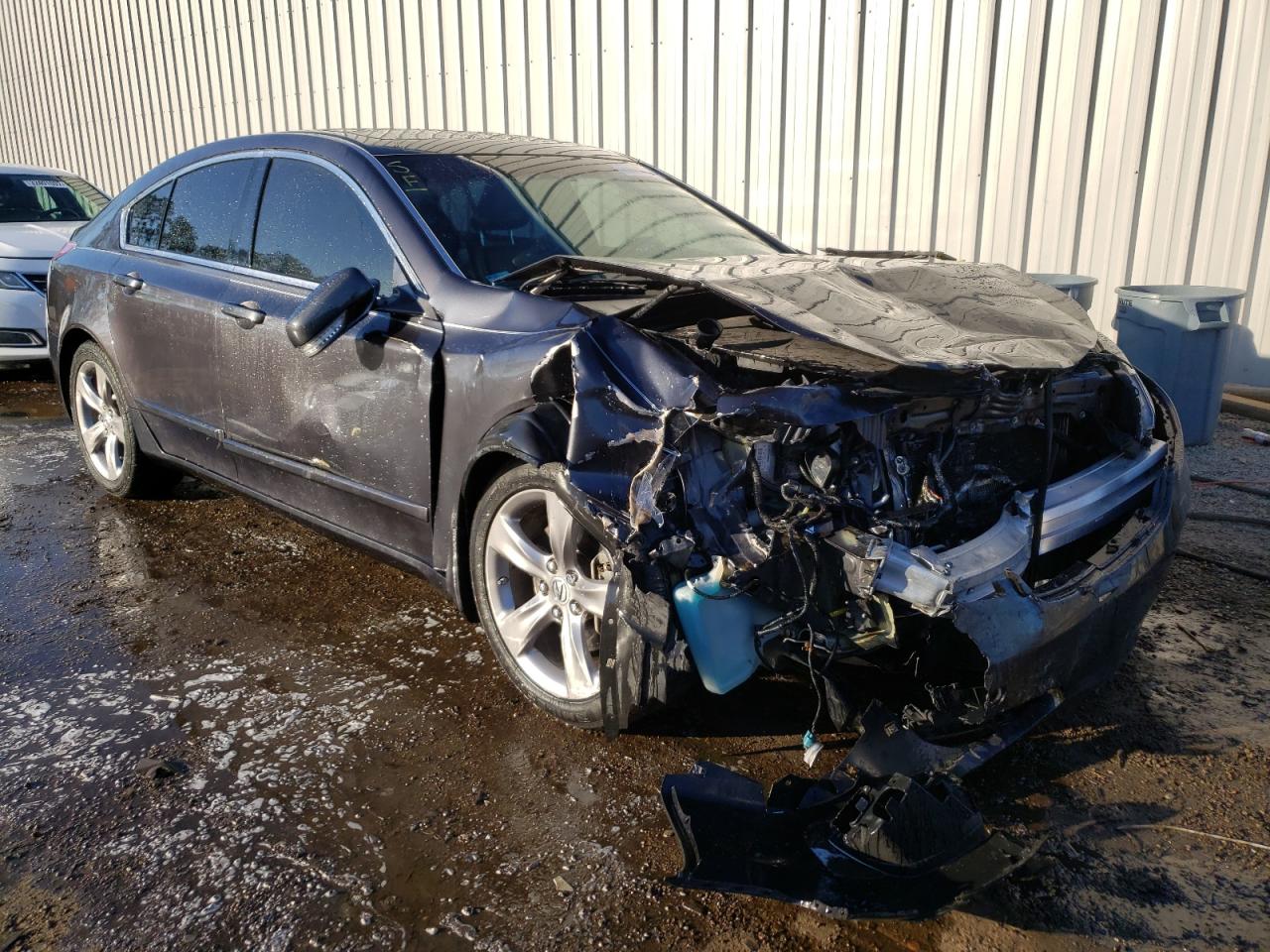ACURA TL ADVANCE 2014 with VIN 19UUA8F71EA001632 - Photo from auction