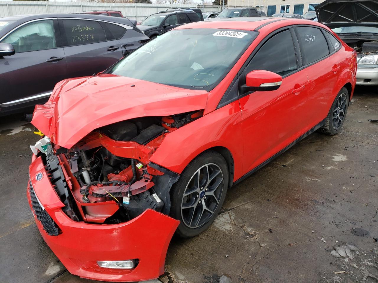 Photo 2 from auction – 2017 FORD FOCUS SEL with VIN 1FADP3H28HL219647