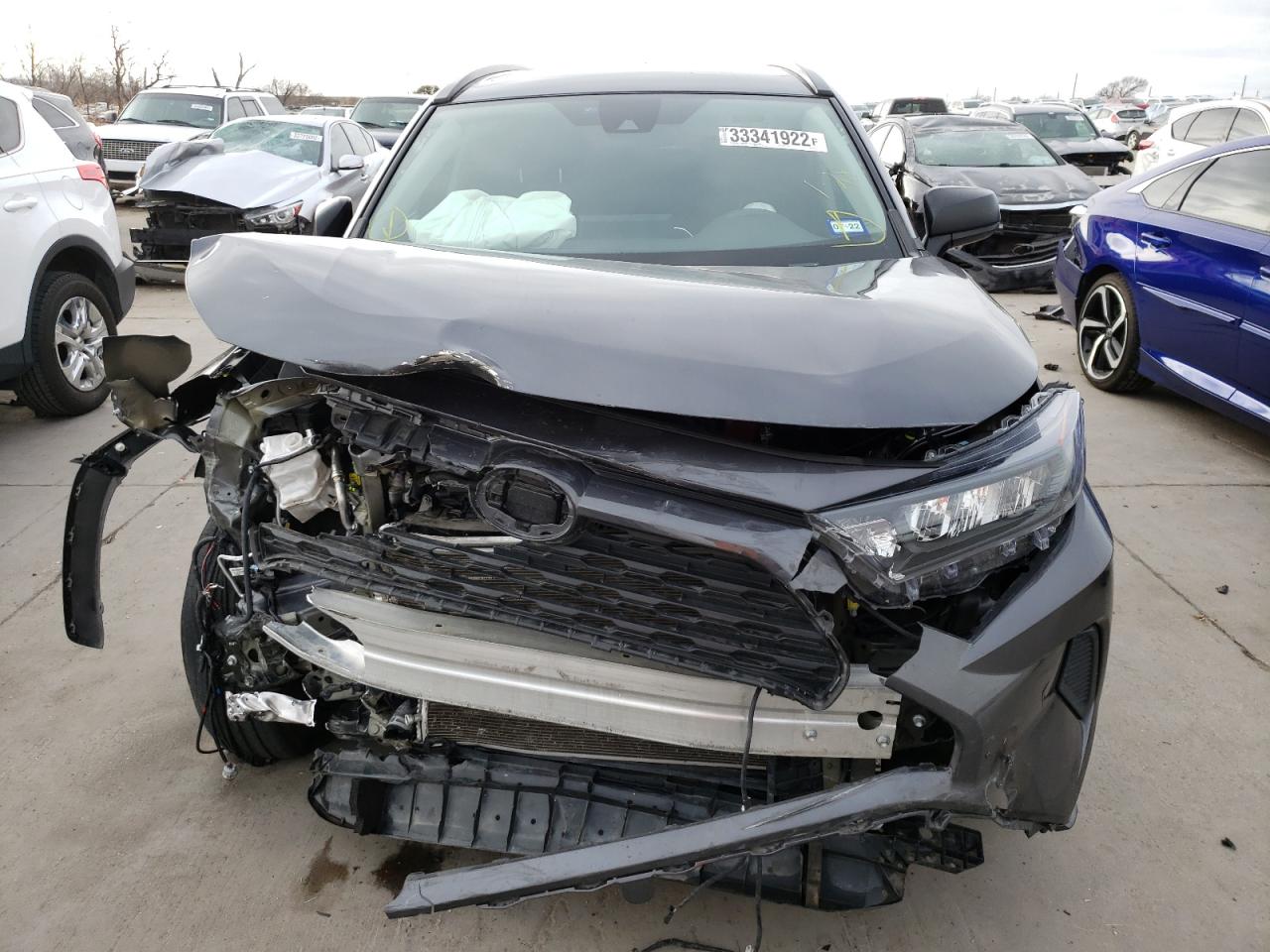 Photo 9 from auction – 2019 TOYOTA RAV4 LE with VIN 2T3H1RFV3KW040837