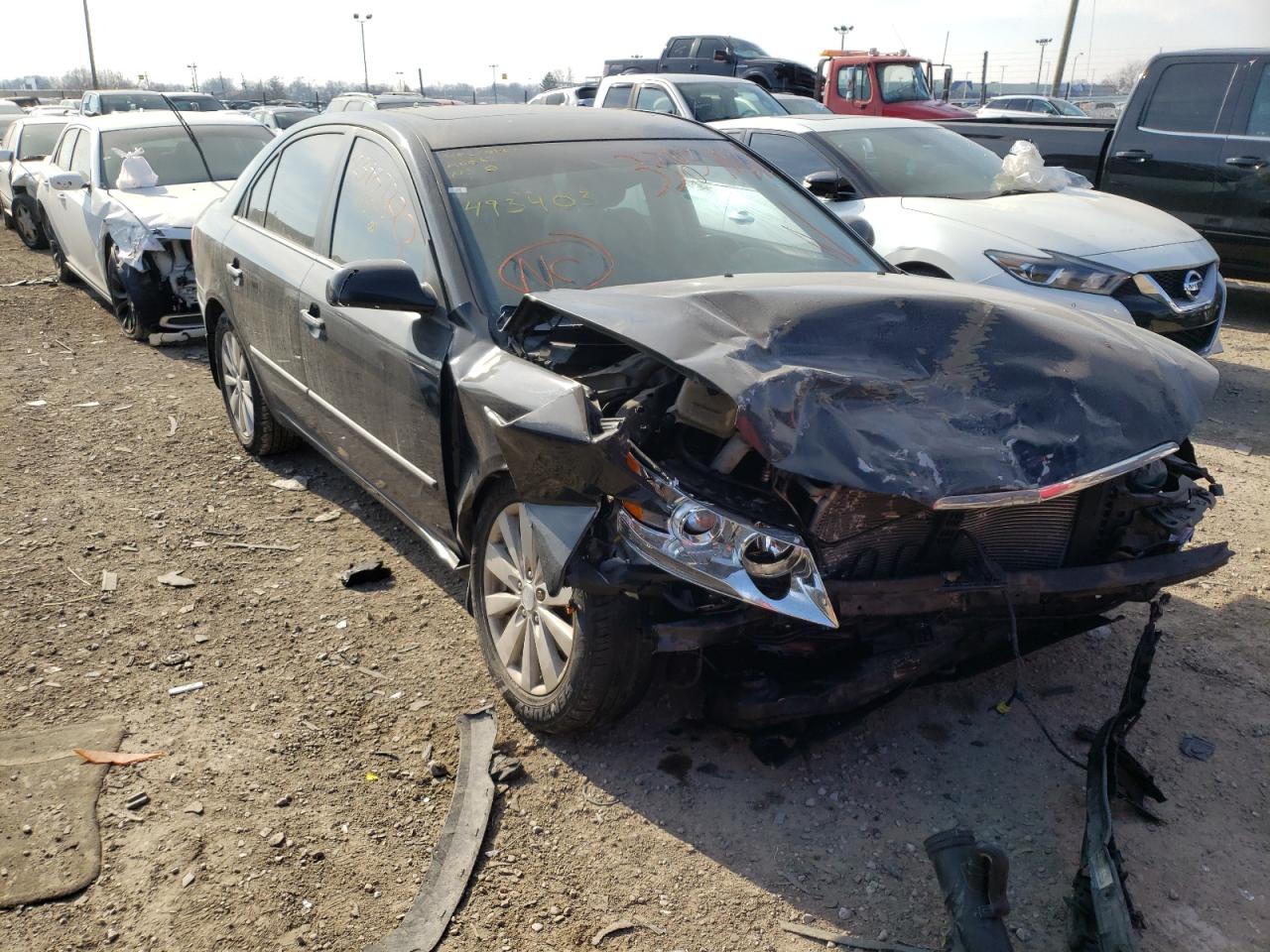 Photo 1 from auction – 2009 HYUNDAI SONATA SE with VIN 5NPEU46C39H493403