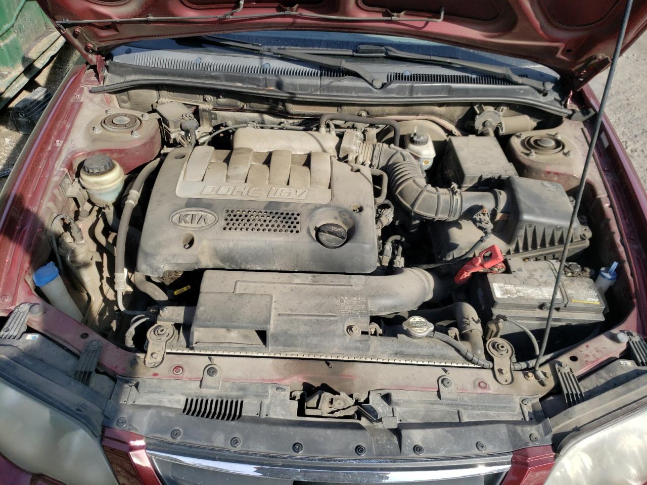 Photo 7 from auction – 2002 KIA SPECTRA GS with VIN KNAFB161025053570