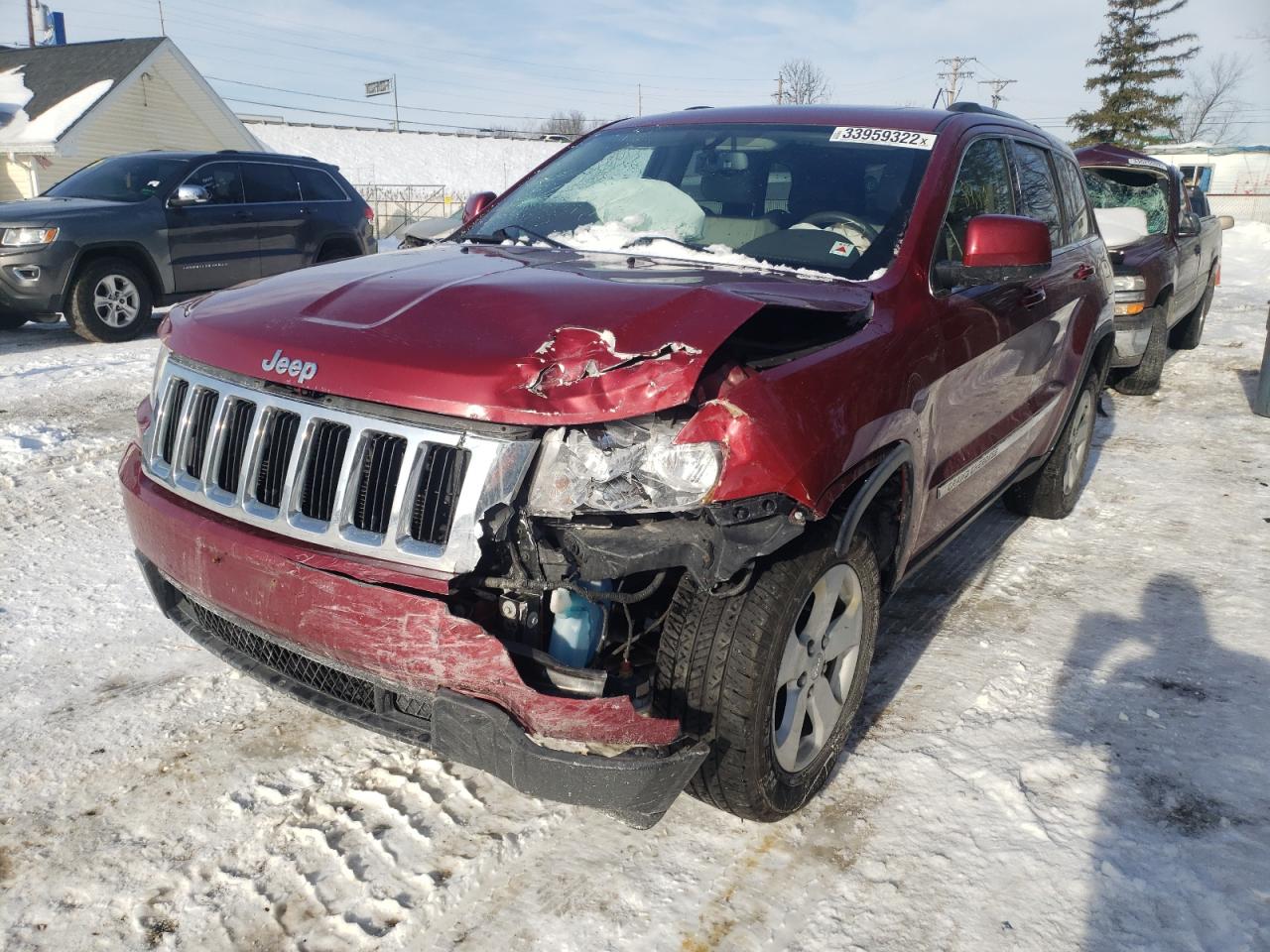 Photo 9 from auction – 2012 JEEP GRAND CHER with VIN 1C4RJFAGXCC128235
