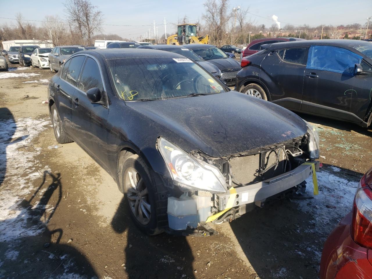 INFINITI G37 2011 with VIN JN1CV6AR4BM354634 - Photo from auction