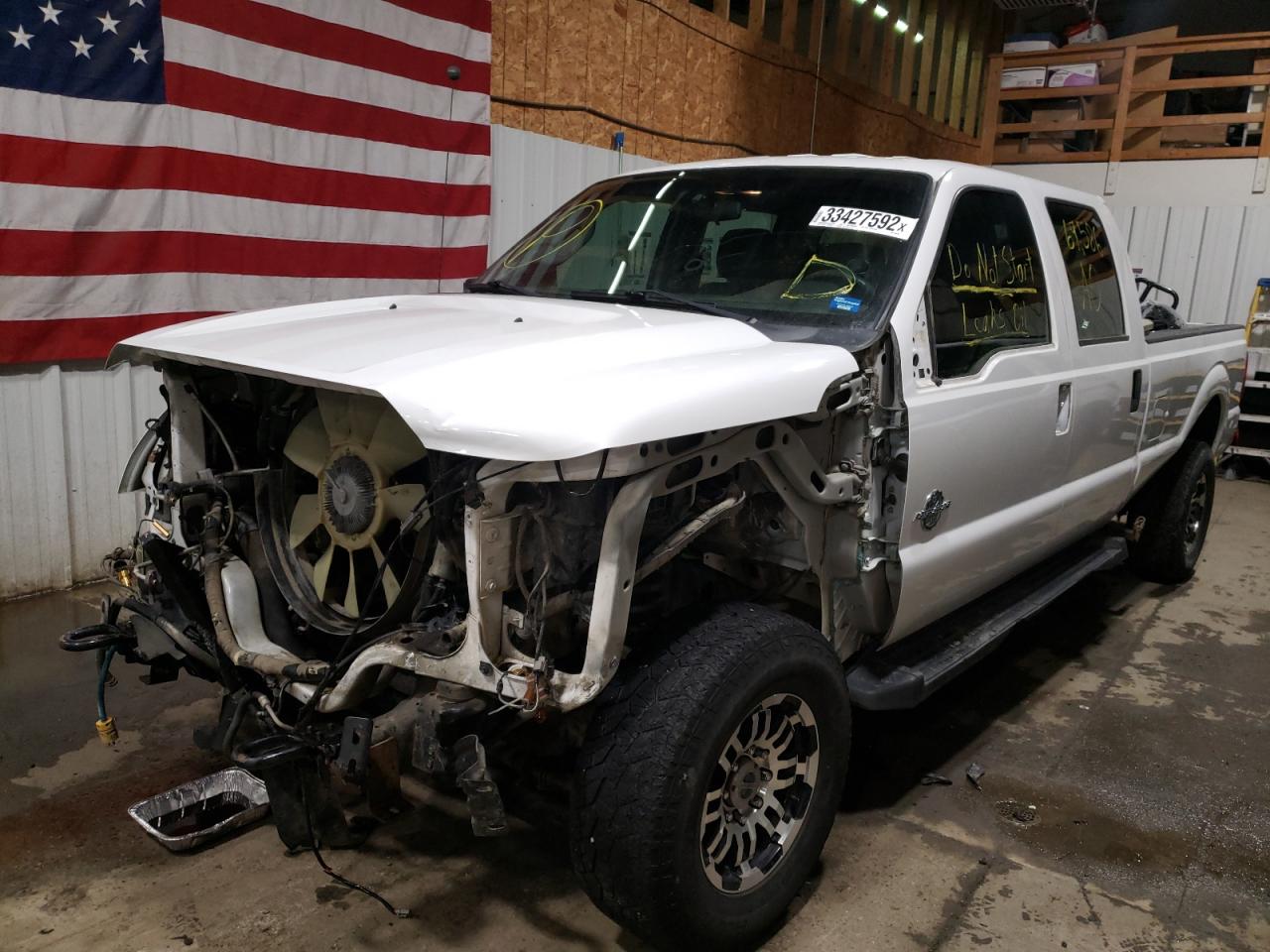 Photo 2 from auction – 2013 FORD F350 SUPER with VIN 1FT8W3BT2DEB58018