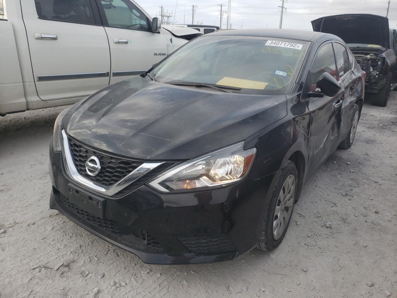 Photo 2 from auction – 2019 NISSAN SENTRA S with VIN 3N1AB7AP1KY456264