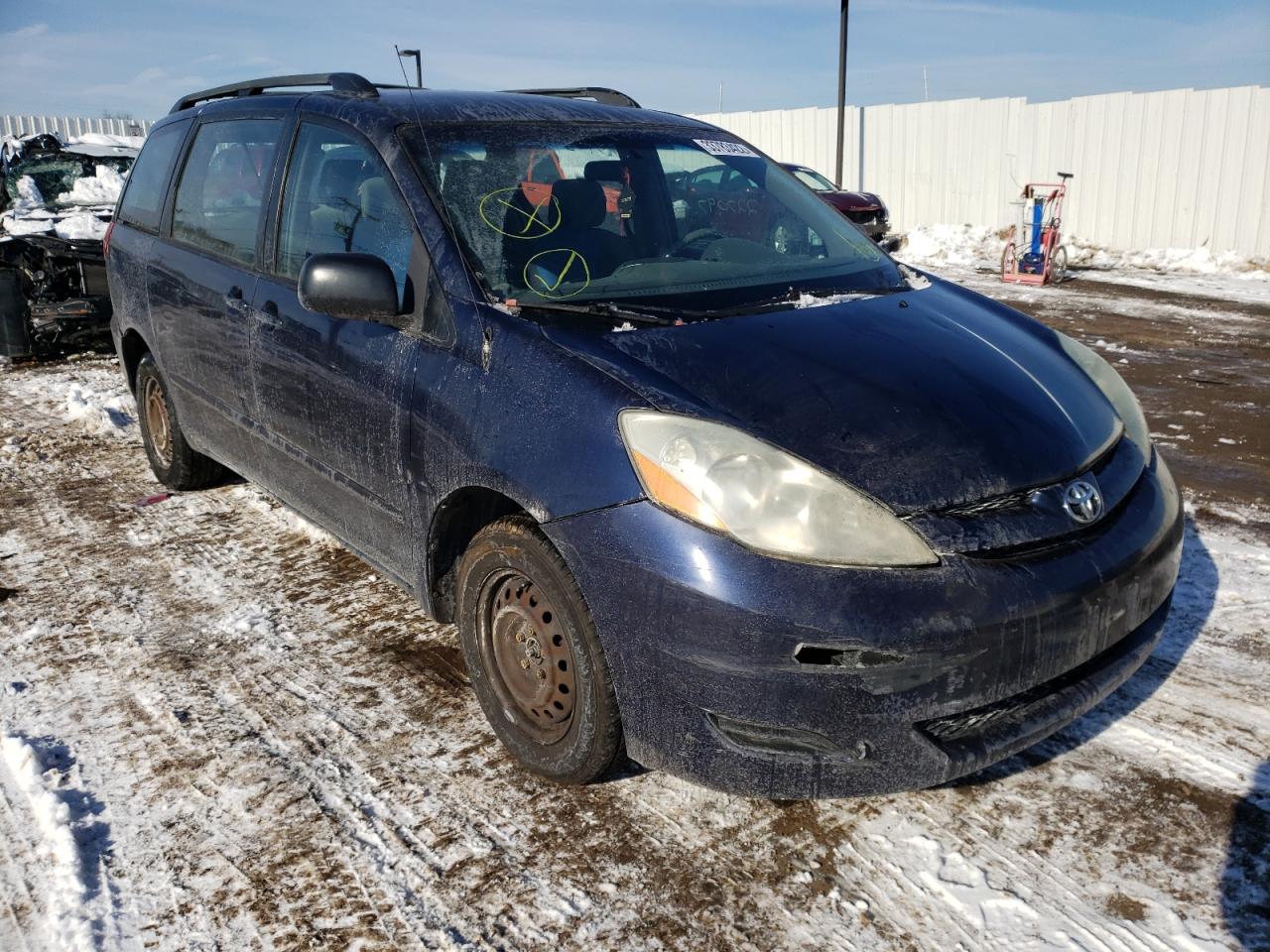 TOYOTA SIENNA 2006 with VIN 5TDZA23CX6S535056 - Photo from auction