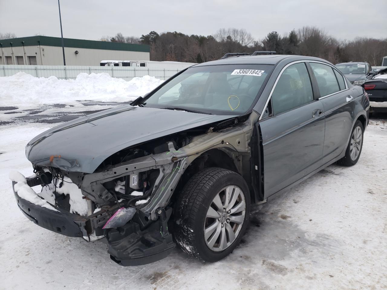 Photo 2 from auction – 2012 HONDA ACCORD EXL with VIN 1HGCP3F8XCA020599