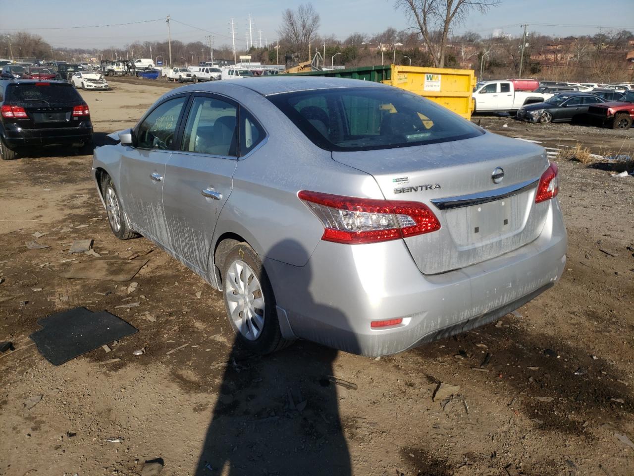 Photo 3 from auction – 2015 NISSAN SENTRA S with VIN 3N1AB7AP2FY372900