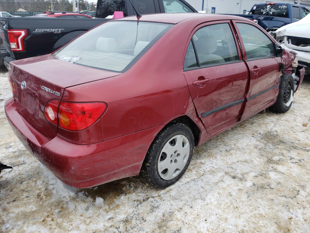 Photo 4 from auction – 2004 TOYOTA COROLLA CE with VIN JTDBR32EX42027452