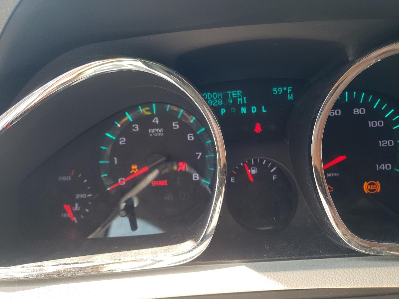Photo 8 from auction – 2012 CHEVROLET TRAVERSE L with VIN 1GNKRJED3CJ262648