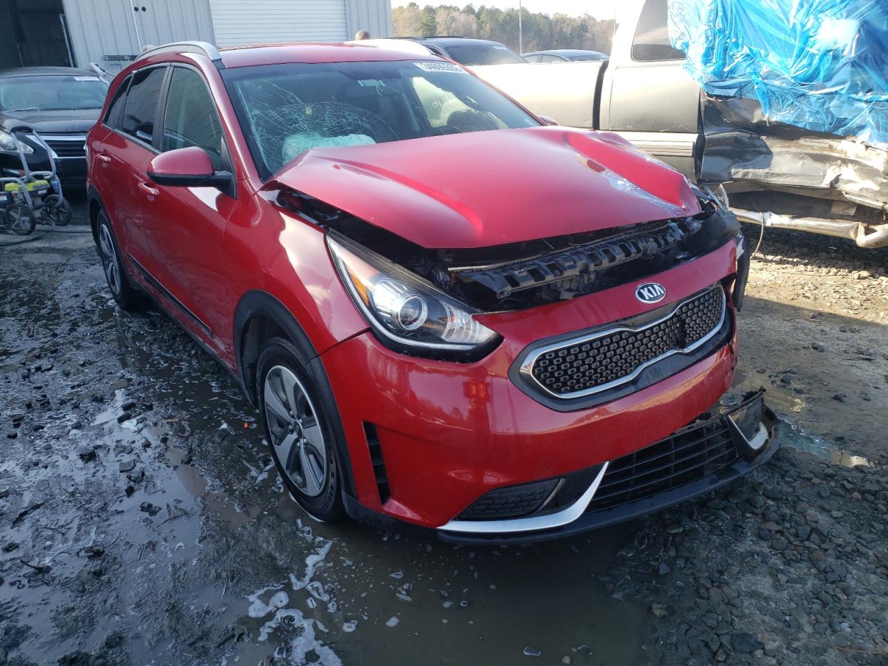 KIA NIRO FE 2018 with VIN KNDCB3LC7J5137309 - Photo from auction