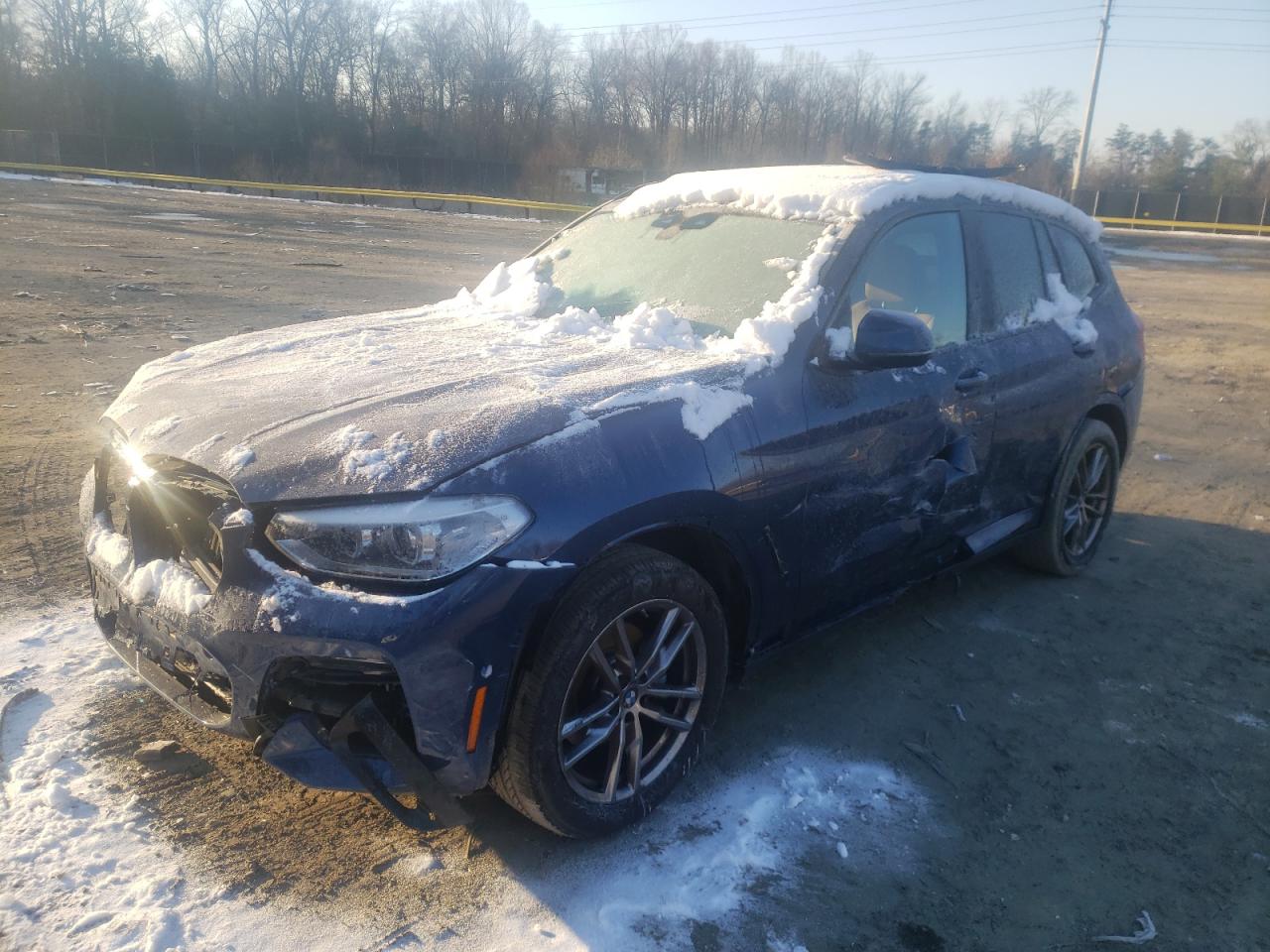 Photo 2 from auction – 2021 BMW X3 XDRIVE3 with VIN 5UXTY5C02M9E27987