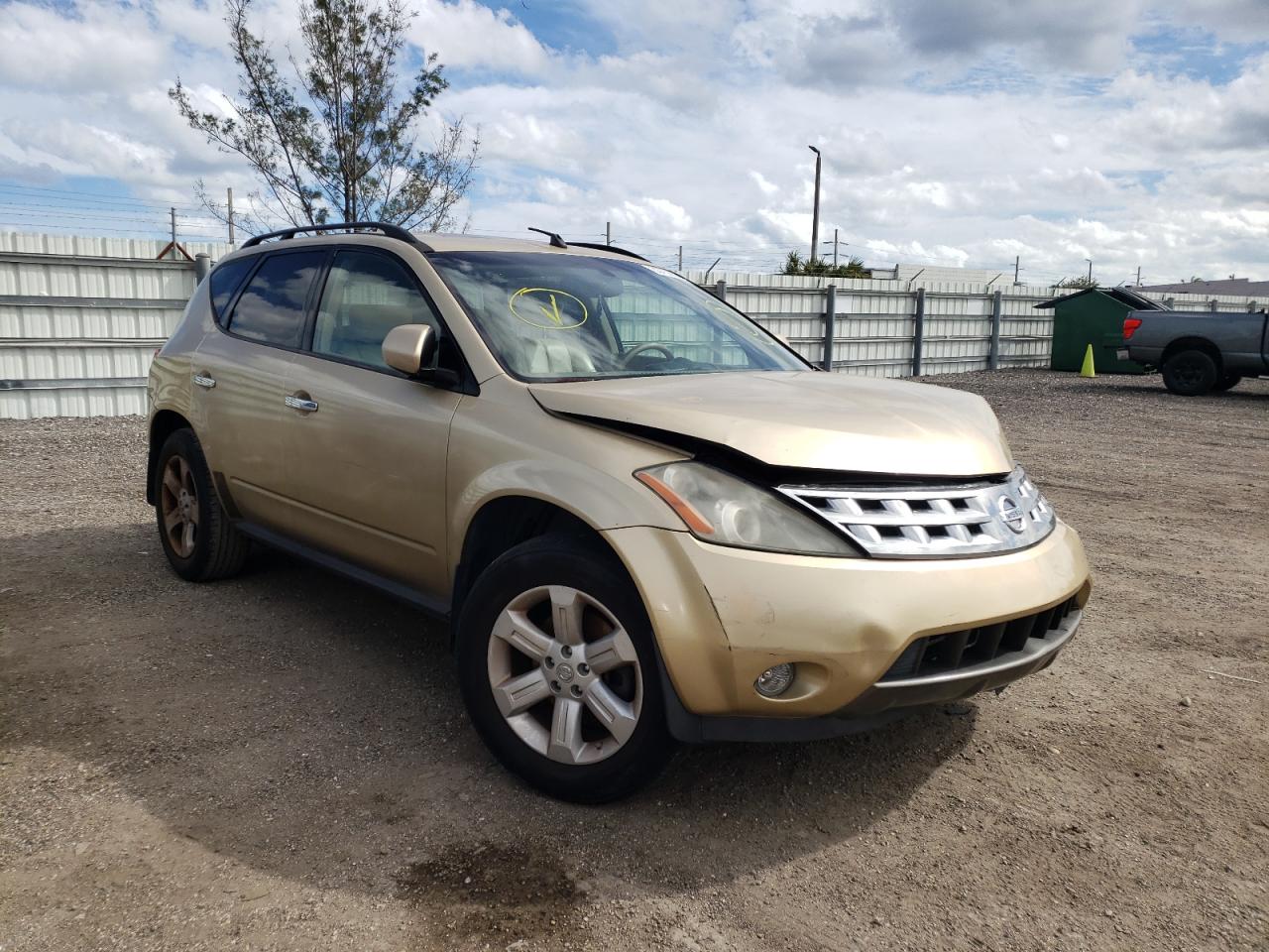NISSAN MURANO SL 2004 with VIN JN8AZ08T94W219331 - Photo from auction