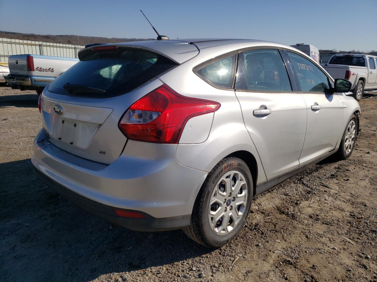 Photo 4 from auction – 2012 FORD FOCUS SE with VIN 1FAHP3K22CL323277