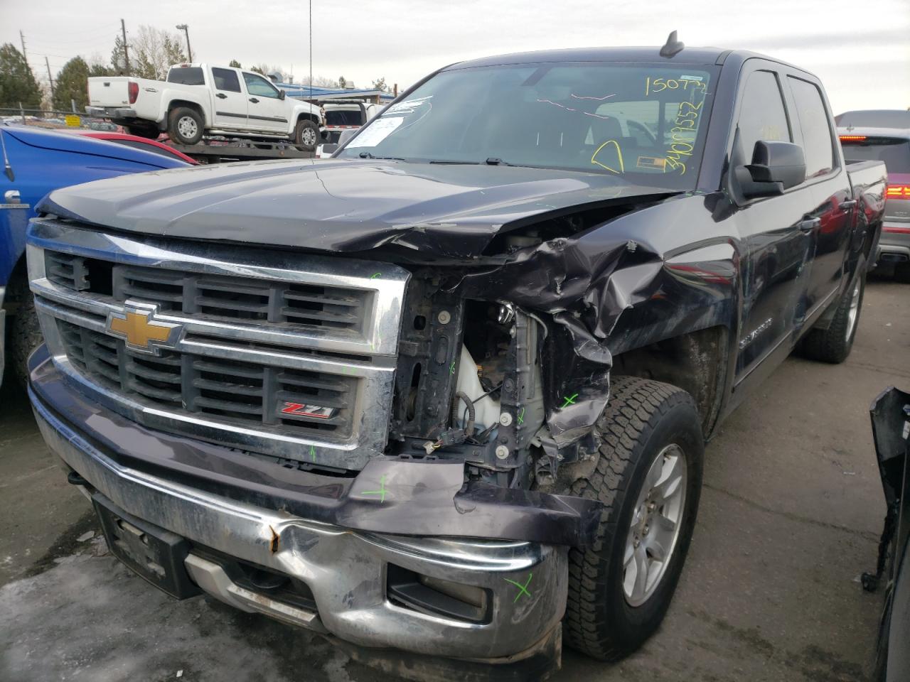 Photo 2 from auction – 2015 CHEVROLET SILVERADO with VIN 3GCUKREC3FG431973