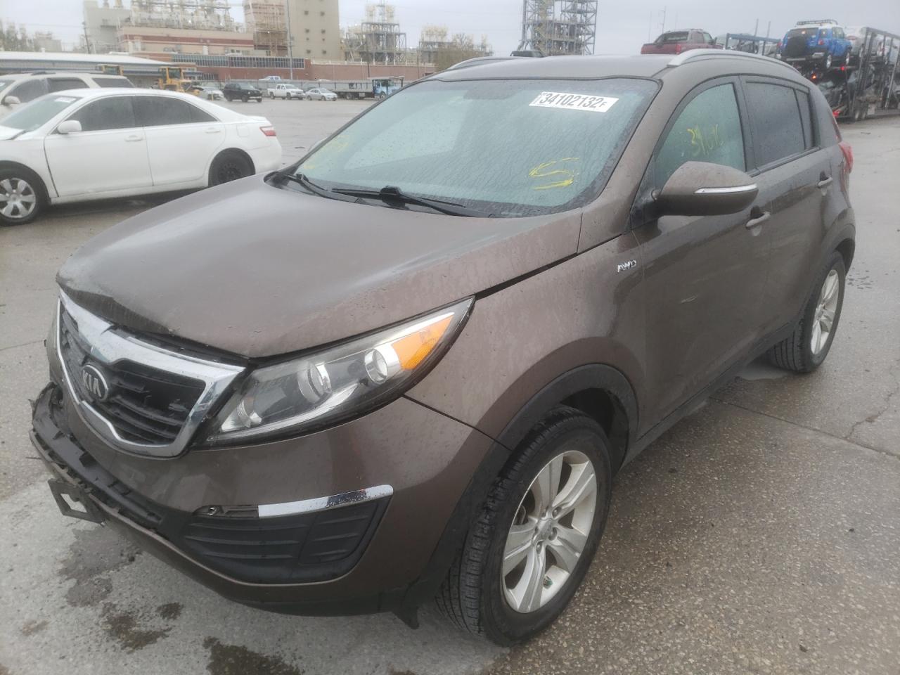 Photo 2 from auction – 2013 KIA SPORTAGE L with VIN KNDPBCA28D7440166