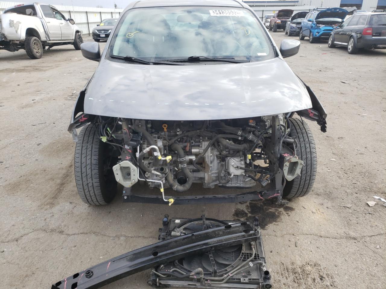 Photo 9 from auction – 2019 NISSAN VERSA S with VIN 3N1CN7AP2KL815733