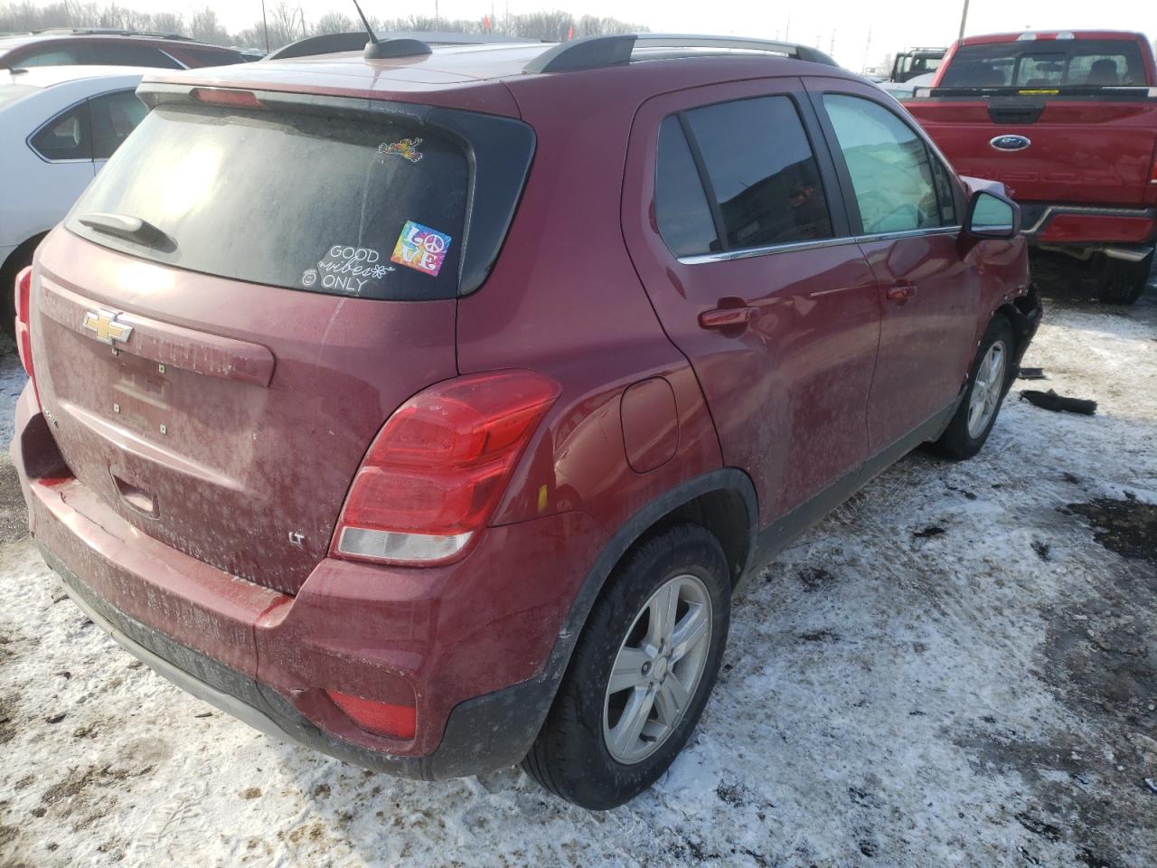 Photo 4 from auction – 2018 CHEVROLET TRAX 1LT with VIN 3GNCJLSB4JL292502