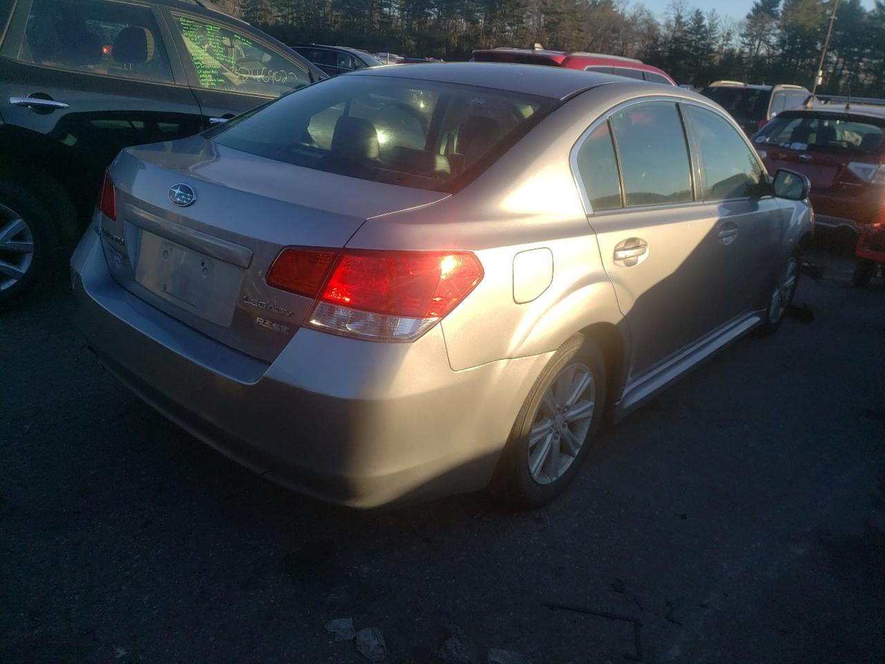 Photo 4 from auction – 2011 SUBARU LEGACY 2.5 with VIN 4S3BMBG64B3233187